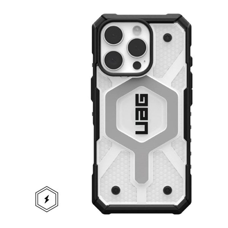 UAG iPhone 16 Pro Magsafe Pathfinder Clear Case - Ice