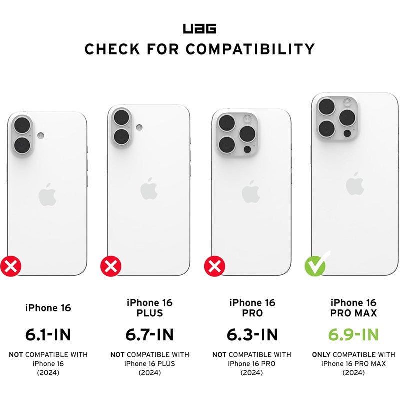 UAG iPhone 16 Pro Max Magsafe Plasma XTE Case