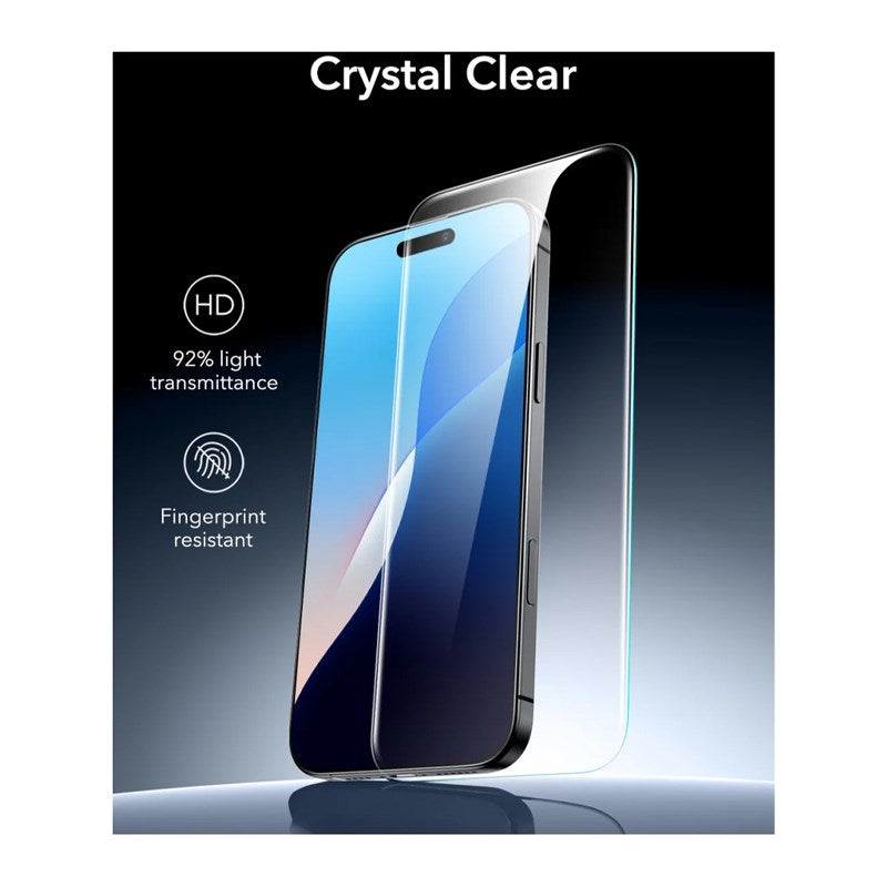 ESR Armorite Screen Protector for iPhone 16 Pro, Clear
