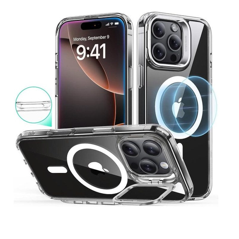 ESR iPhone 16 Pro Classic Hybrid with Stash Stand Case