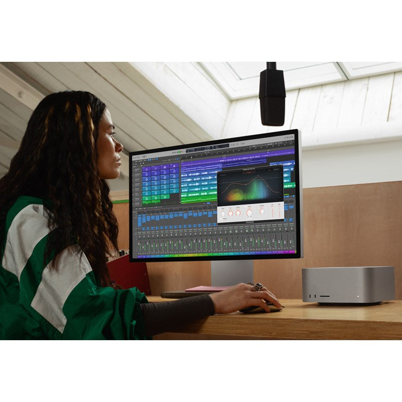 Apple Mac Studio M2 Max Chip 12-Core CPU 30-Core GPU 16-Core Neural Engine 32 GB RAM 1 TB SSD - Silver