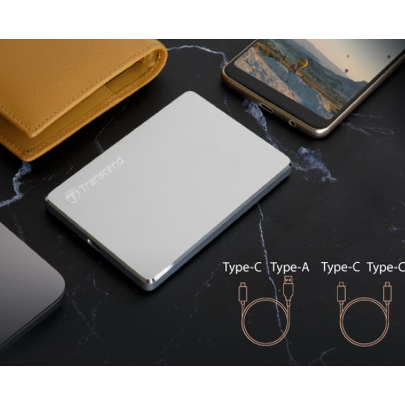 Transcend 1 TB StoreJet 25C3S Type C Portable HDD