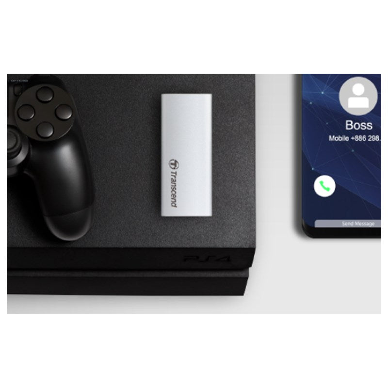 Transcend 500 GB ESD260C,Type-C port- Portable SSD