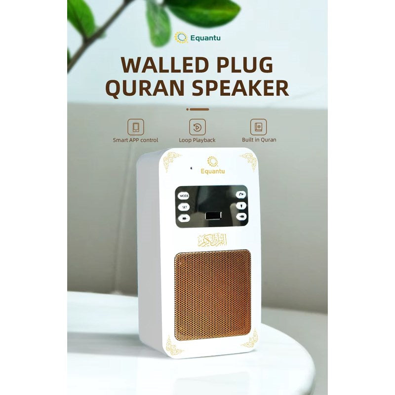 Equantu Plug in Quran Speaker with Application