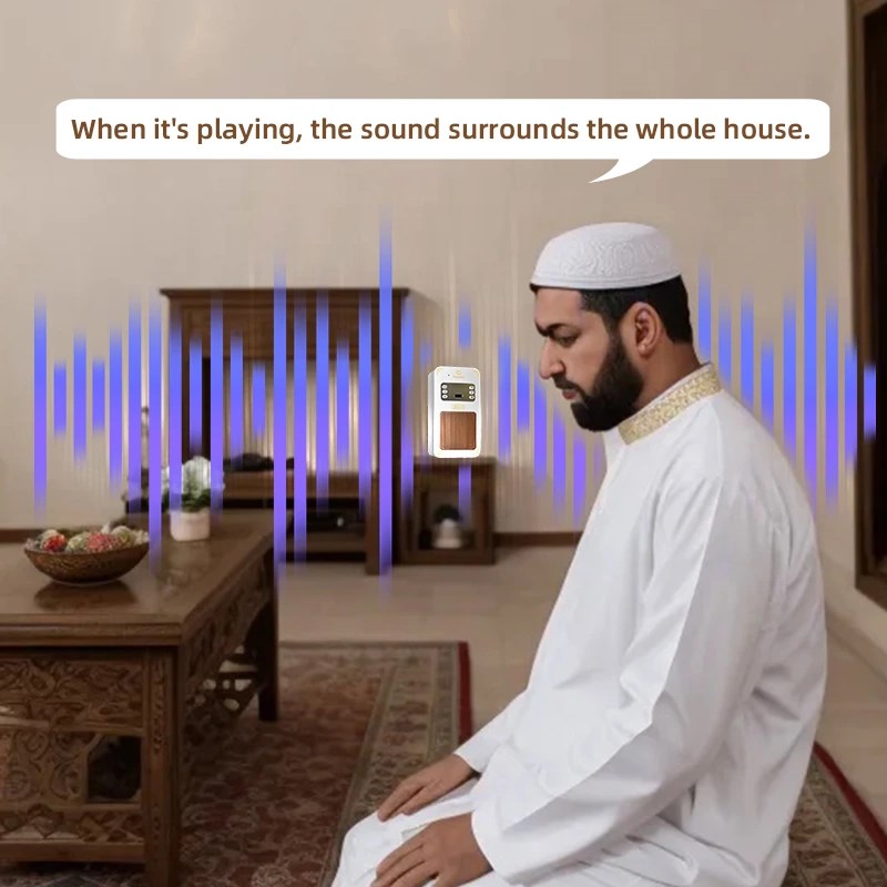 Equantu Plug in Quran Speaker with Application