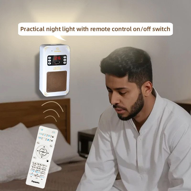 Equantu Plug in Quran Speaker with Application