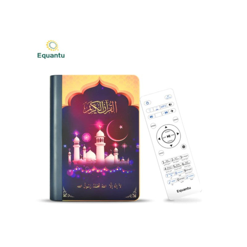 Equantu Rechargeable Book Lamp Quran Speaker with Application