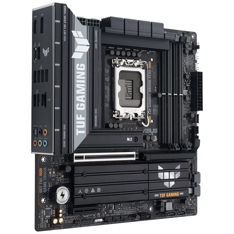Asus TUF GAMING B860M-PLUS DDR5 M-ATX Gaming Motherboard