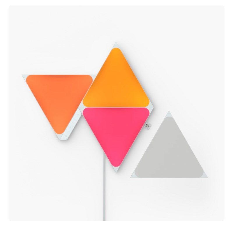 Nanoleaf Shapes Triangles Starter Kit 4 Light Panels - White