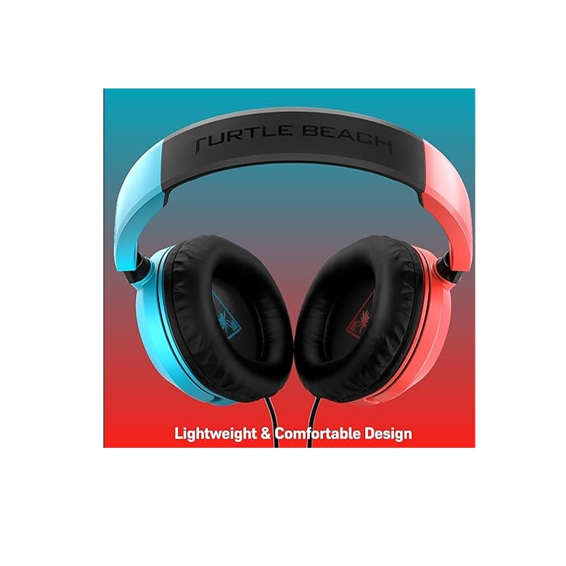 Turtle Beach Recon 50 Gaming Headset - Red & Blue