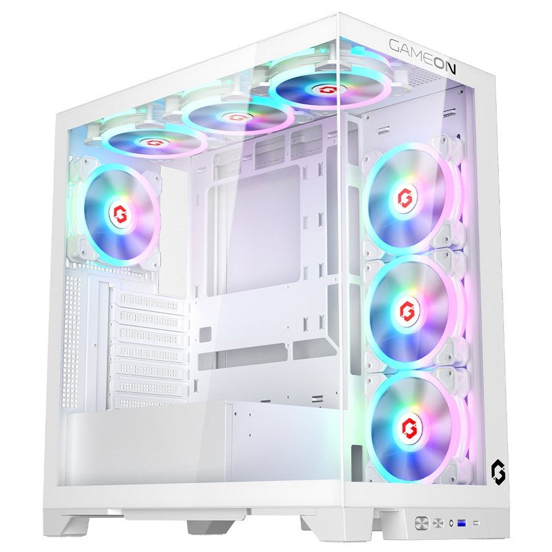 i5 GAMING, PC i5-14600K, RTX 4060 8GB, Windows 11 Pro with GAMEON Gaming Monitor and 4in1 Gaming Kit