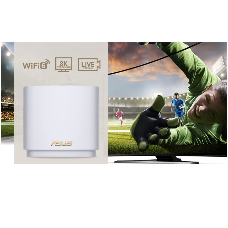 ASUS ZenWiFi AX Mini XD4 - AX1800 Whole-Home Mesh Wi-Fi 6 System 3 Pack - White
