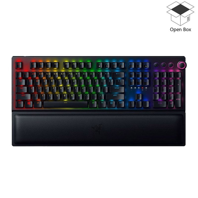 Razer BlackWidow V3 Pro Wireless Mechanical Gaming Keyboard Chroma RGB Lighting (Green Switch) - Open Box