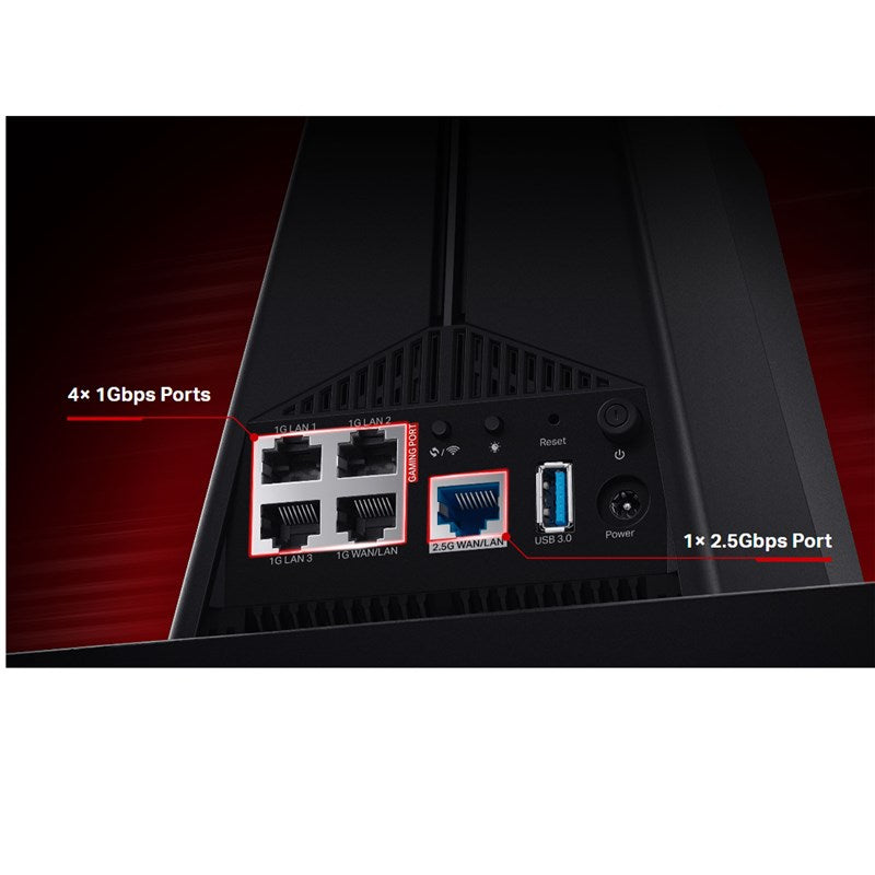 TP-Link Archer GXE75 AXE5400 Tri-Band Wi-Fi 6E Gaming Router
