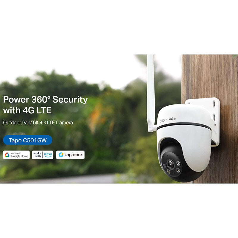 TP-Link Tapo C501GW Outdoor Pan/Tilt 4G LTE Camera - (Wi-Fi is not available)