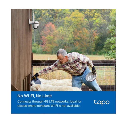 TP-Link Tapo C501GW Outdoor Pan/Tilt 4G LTE Camera - (Wi-Fi is not available)