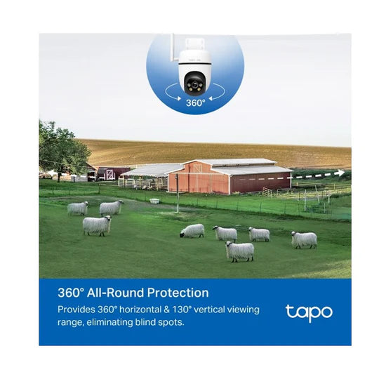 TP-Link Tapo C501GW Outdoor Pan/Tilt 4G LTE Camera - (Wi-Fi is not available)