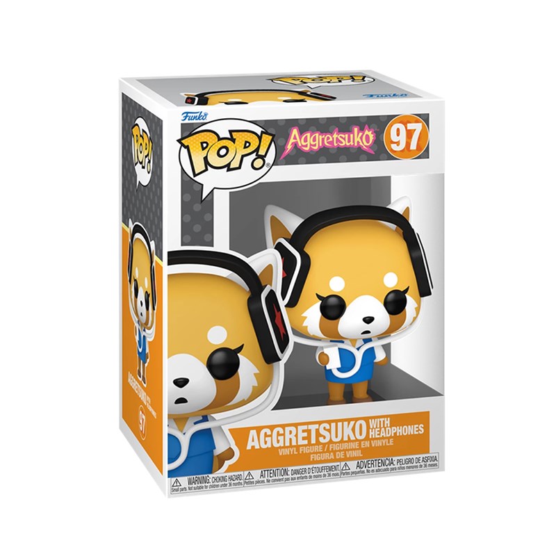 Funko Pop! Sanrio: Aggretsuko with Headphones