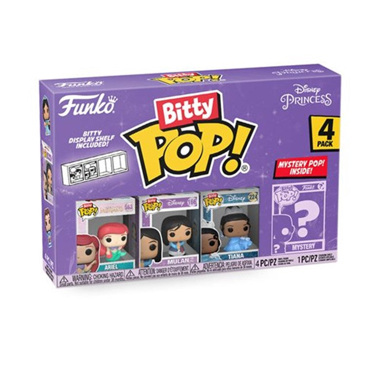 Funko Bitty Pop! Disney: Disney Princesses - Ariel 4pk