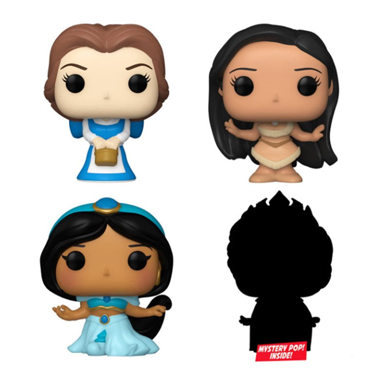 Funko Bitty Pop! Disney: Disney Princesses - Belle 4pk