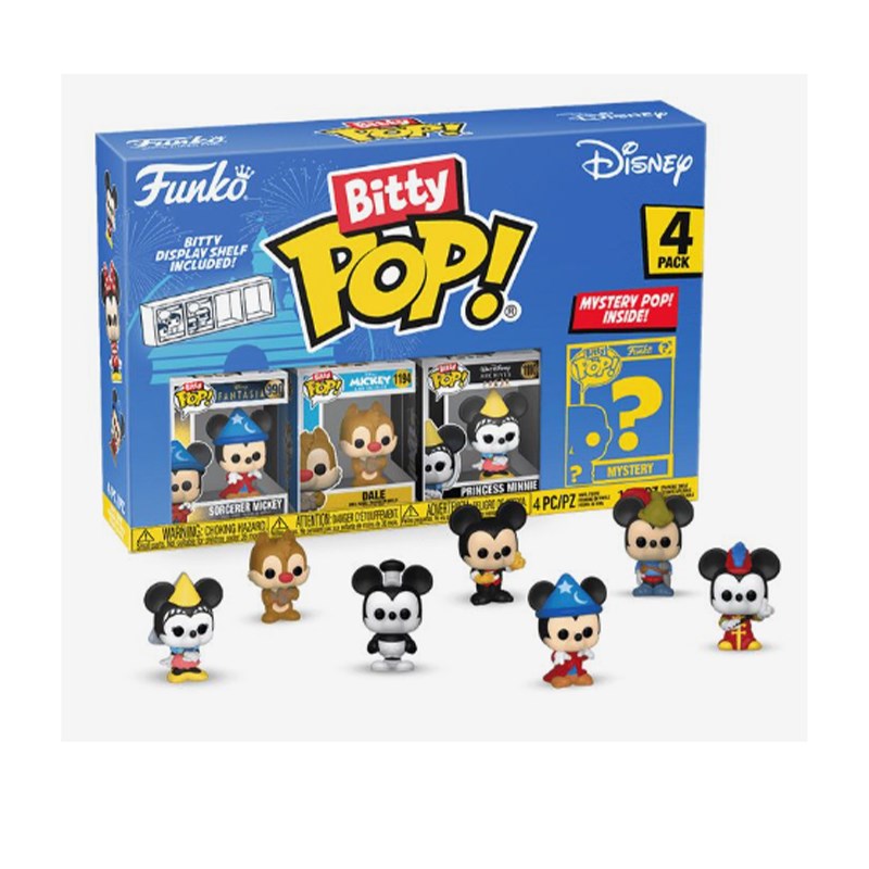 Funko Bitty Pop! Disney: Disney Classic - Sorcerer Mickey 4PK