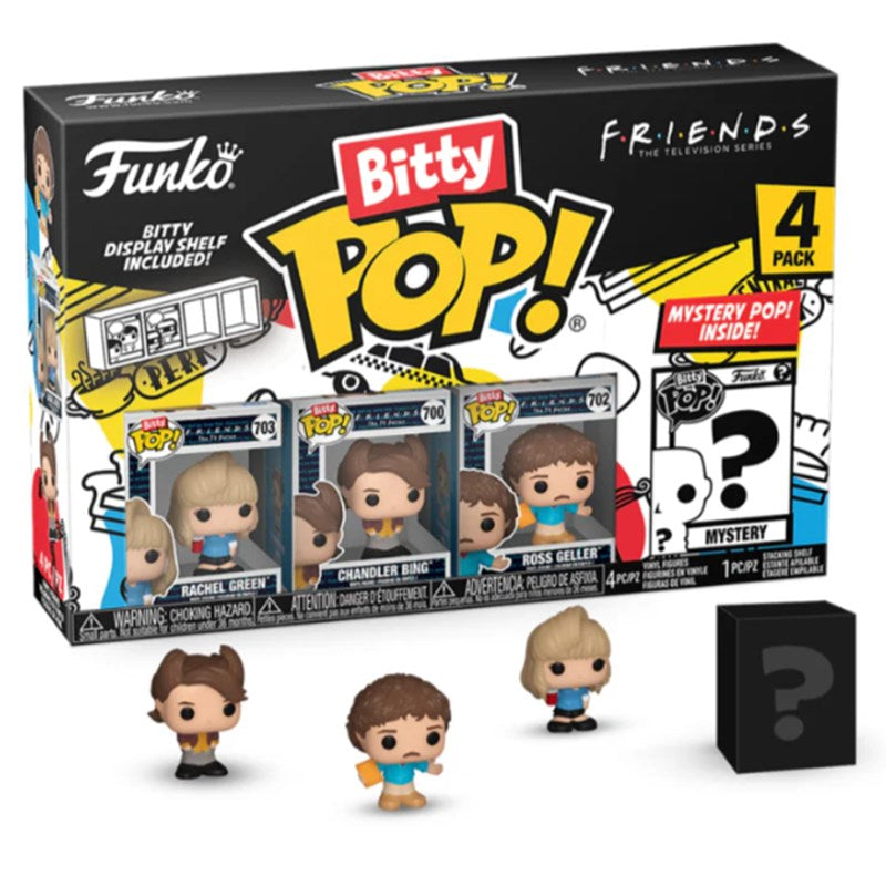 Funko Bitty Pop! Tv: Friends - 80's Rachel 4pk
