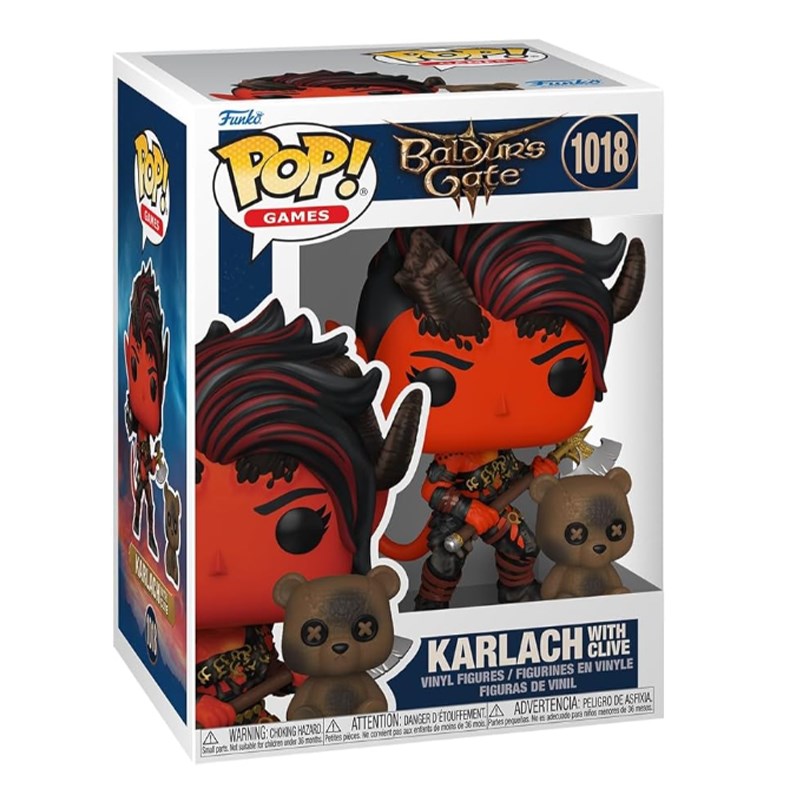 Funko Pop! Games: Baldur's Gate - Karlach and Clive