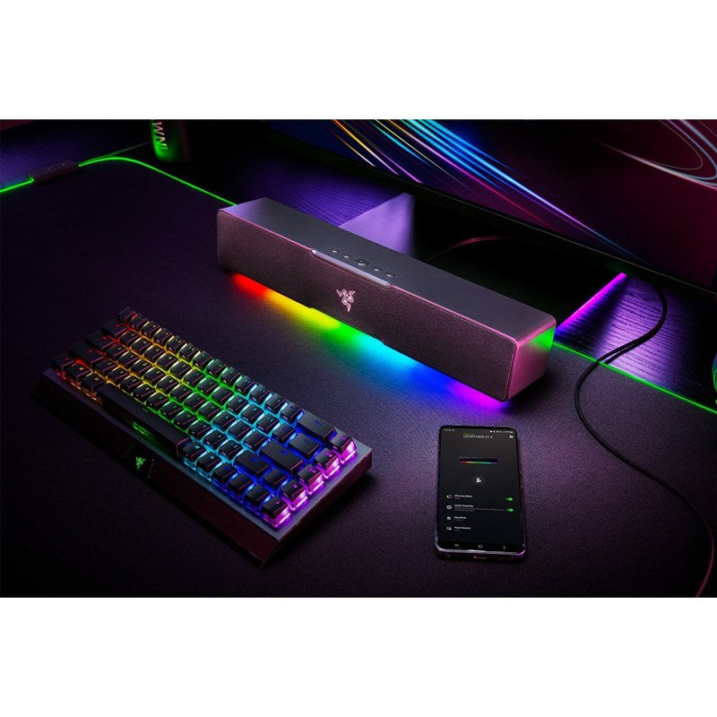 Razer Leviathan V2 X Wireless Bluetooth PC Gaming Soundbar - Black - Open Box