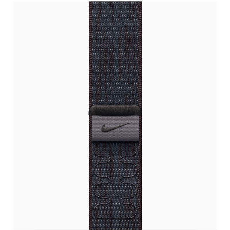 Apple Watch Series 10 46mm Titanium Natural with Black/Blue Nike Sport Loop (GPS + Cellular)