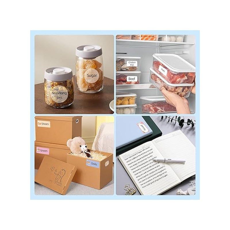 PUQU AQ20 Label Maker , Mini Portable Bluetooth Thermal Labeler Printer