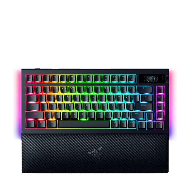 Razer BlackWidow V4 Pro 75% Wireless Hot-swappable RGB Gaming Keyboard (US Layout) - Black