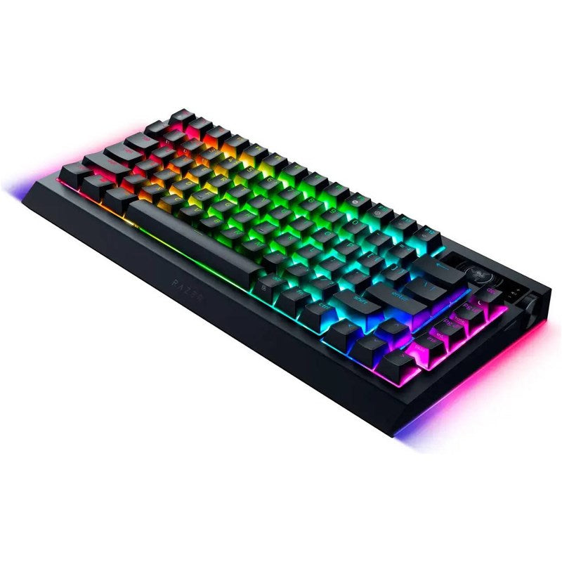 Razer BlackWidow V4 Pro 75% Wireless Hot-swappable RGB Gaming Keyboard (US Layout) - Black