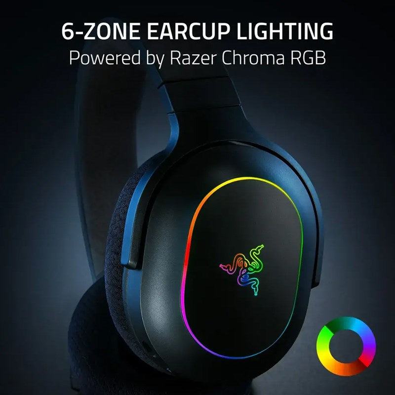 Razer Barracuda X Chroma Wireless Multi-Platform Gaming Headset for PC, PS4/PS5, Switch - Black