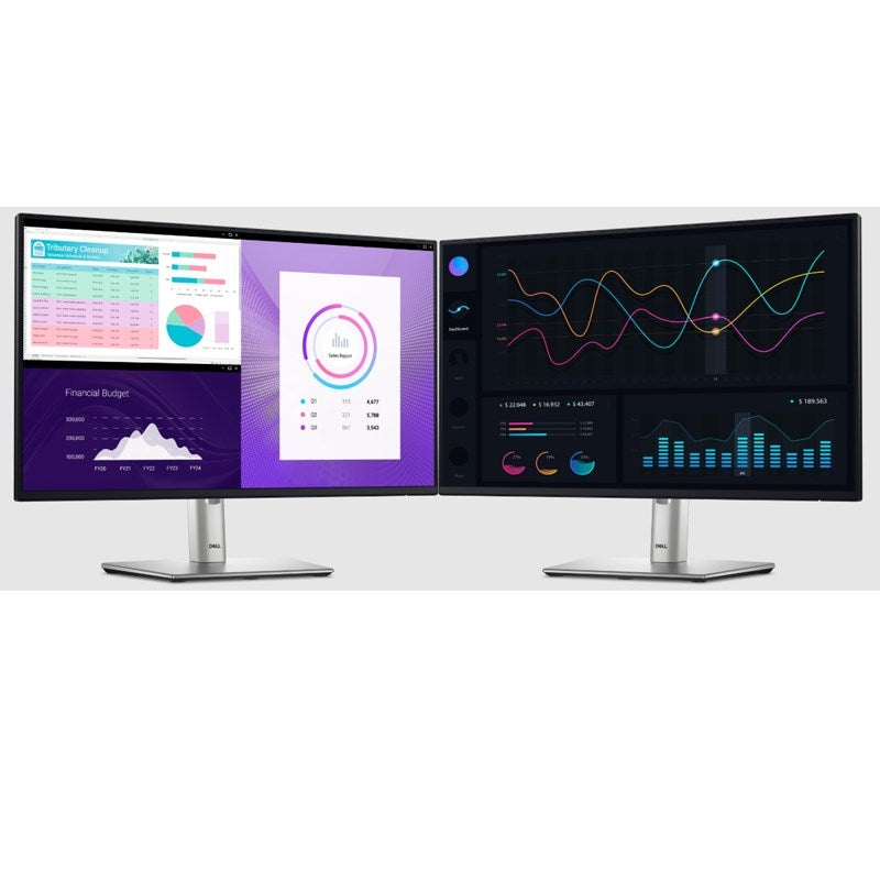 ديل شاشة الألعاب P2725H مقاس 27 بوصة بدقة FHD IPS، وتردد 100 هرتز، وزمن استجابة 5 مللي ثانية، ارتفاع إمالة دوارة محورية