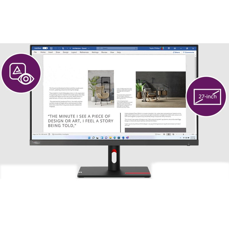 Lenovo ThinkVision S27i-30, 27