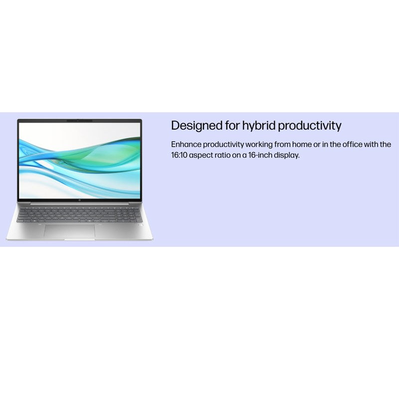 HP ProBook 460 G11 Laptop Ultra 7 155U 12-Core,16 GB D5 RAM, 512 GB SSD, DOS System - Pike Silver