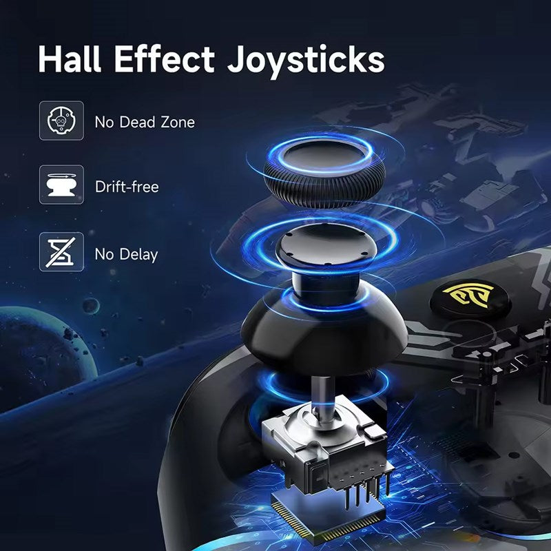 Access X15 Hall Effect Wireless RGB Gaming Controller For PC, Phone, Switch, Steam - Black