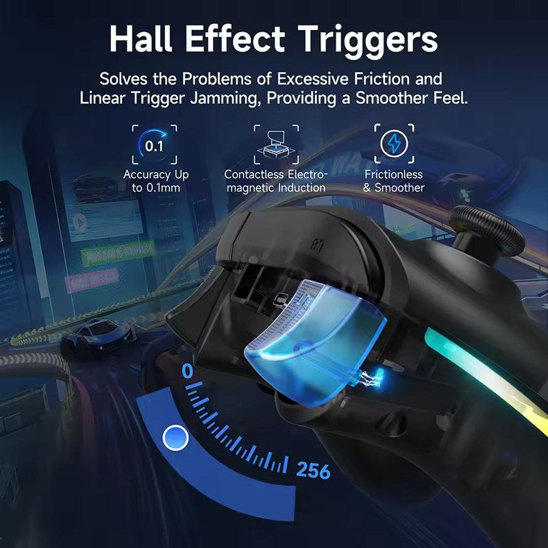 Access X15 Hall Effect Wireless RGB Gaming Controller For PC, Phone, Switch, Steam - Black