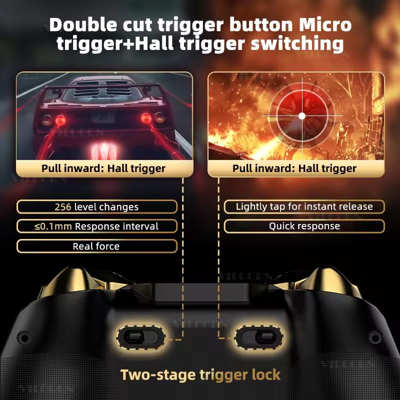 Access Z03DP Hall Effect Wireless RGB Gaming Controller For Switch, IOS/Android, PC - Black Myth Wukong