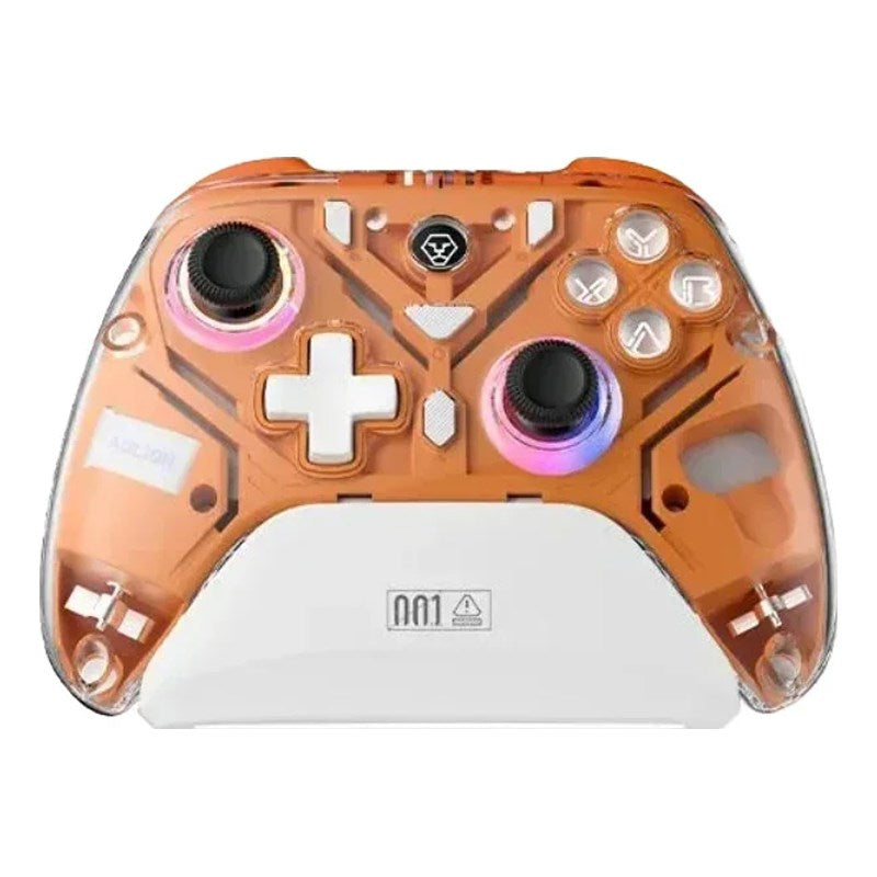 Access K10 Hall Effect Wireless RGB Gaming Controller With Charging Dock For PC, Phone, Switch - Orange