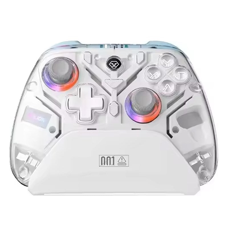 Access K10 Hall Effect Wireless RGB Gaming Controller With Charging Dock For PC, Phone, Switch - White