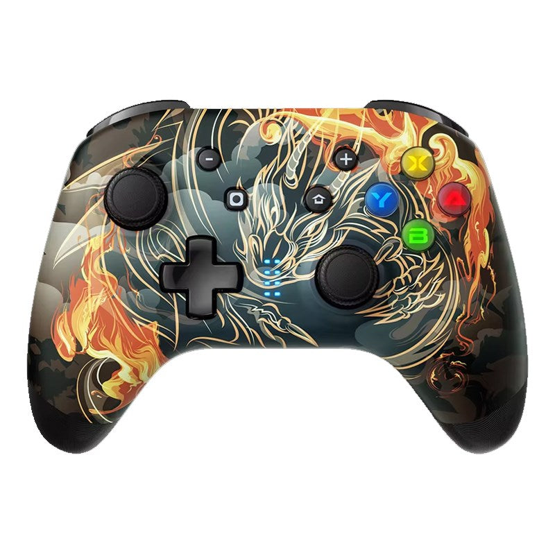 Access 9124 Wireless RGB Gaming Controller for PC, Phone, Switch - Dragon