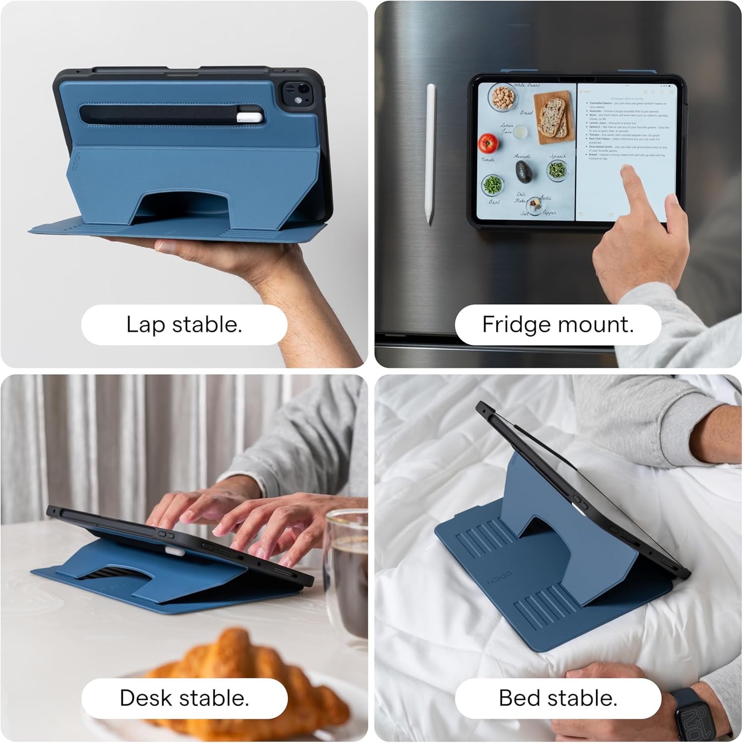 ZUGU iPad Pro 13 (2024) Case - Slate Blue