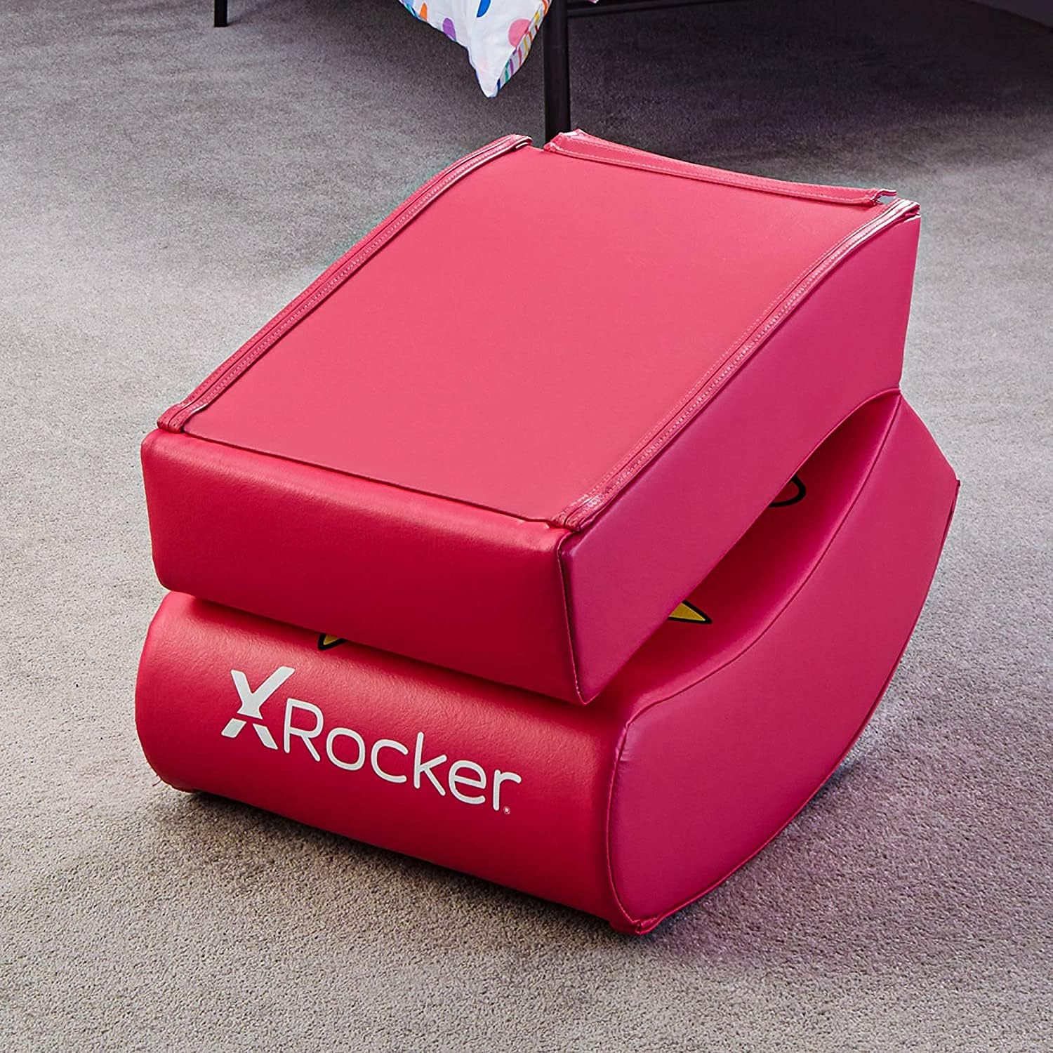 X-Rocker Nintendo All-Star PEACH Video Rocker Gaming Chair