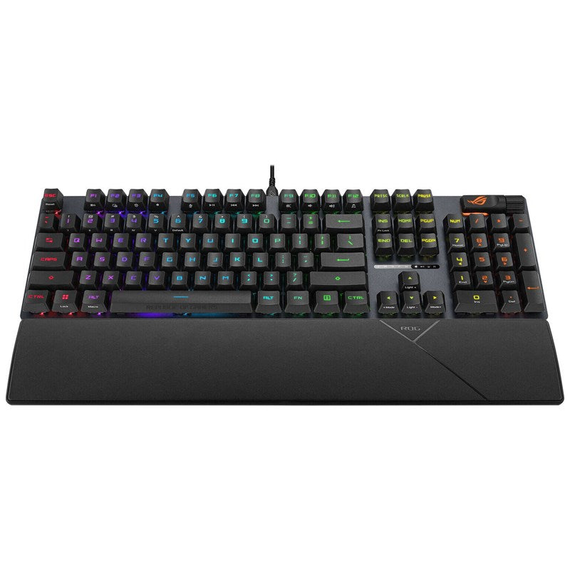 Asus ROG Strix Scope II RX Wired RGB Optical Gaming Keyboard (ROG RX Red Switch) (Arabic Layout) - Black