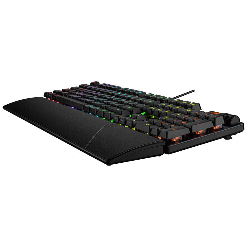 Asus ROG Strix Scope II RX Wired RGB Optical Gaming Keyboard (ROG RX Red Switch) (Arabic Layout) - Black