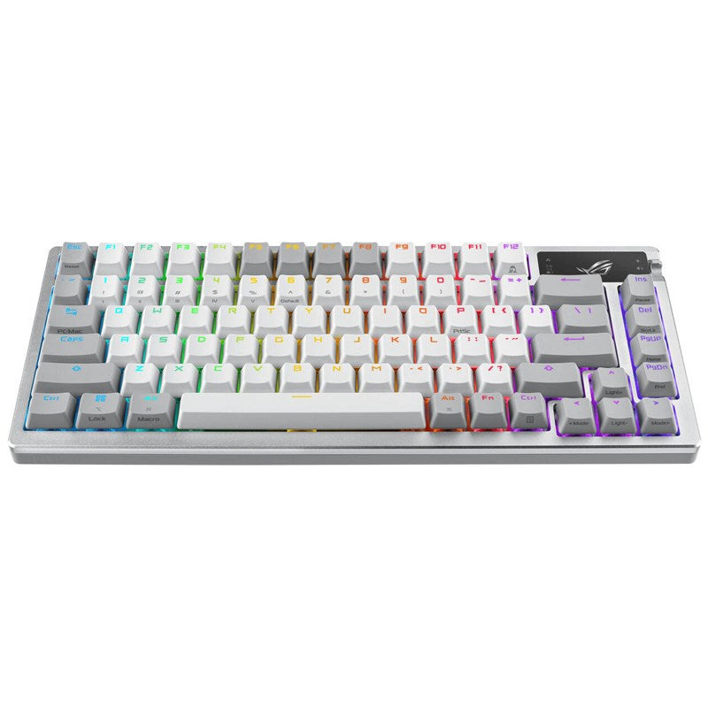 Asus ROG Azoth 75 Wireless RGB Mechanical Gaming Keyboard (ROG NX Red Switches) (Arabic Layout) - White