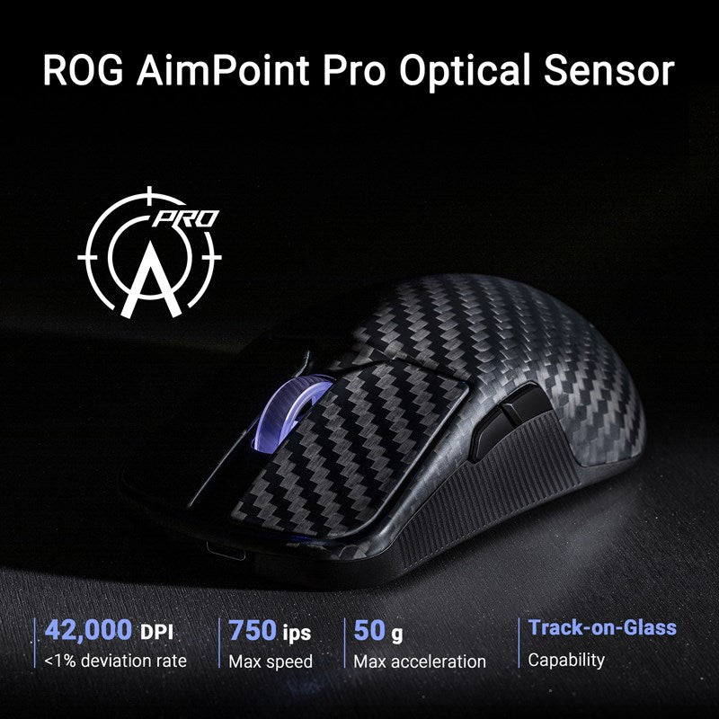 Asus ROG Harpe Ace Extreme Wireless Gaming Mouse - Black