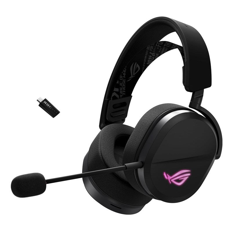 Asus ROG Pelta Wireless RGB Gaming Headset For PC, MAC, PS4/PS5, Switch - Black