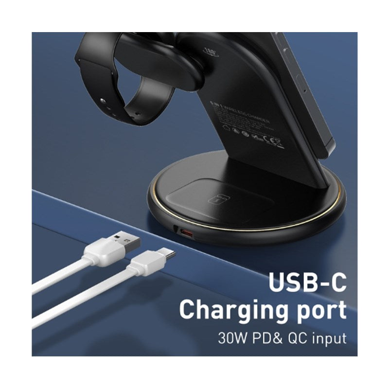 LDNIO 5 in 1 Wireless Charger